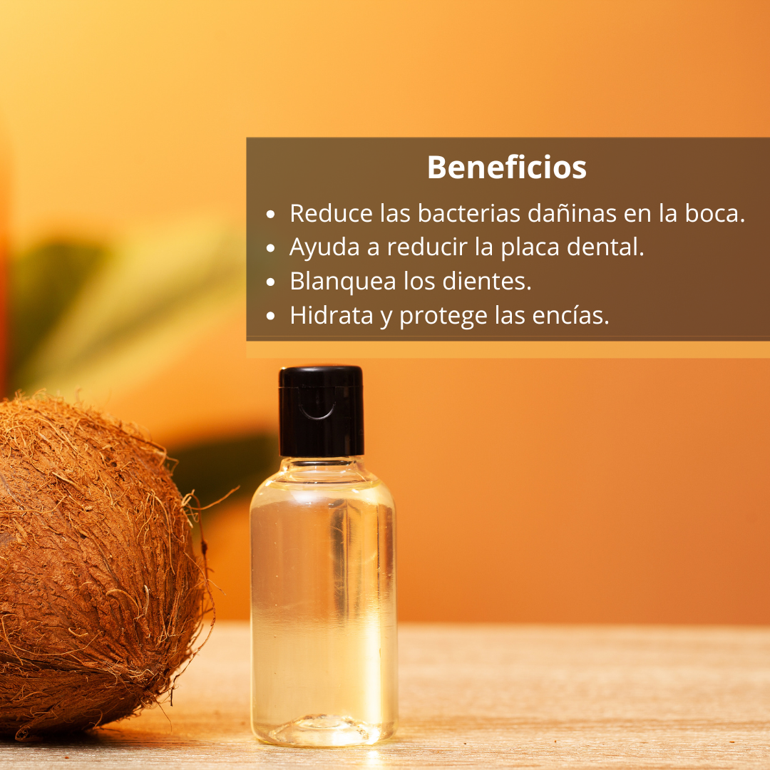 Colutorio de Aceite de Coco y Menta