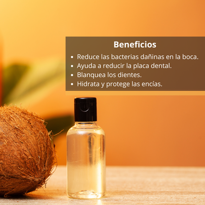 Colutorio de Aceite de Coco y Menta